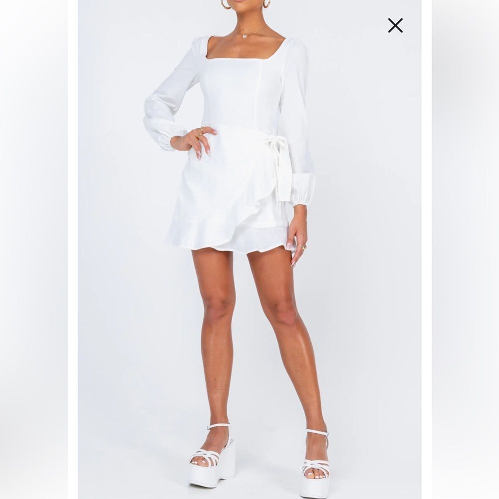 Princess Polly White Mini Dress